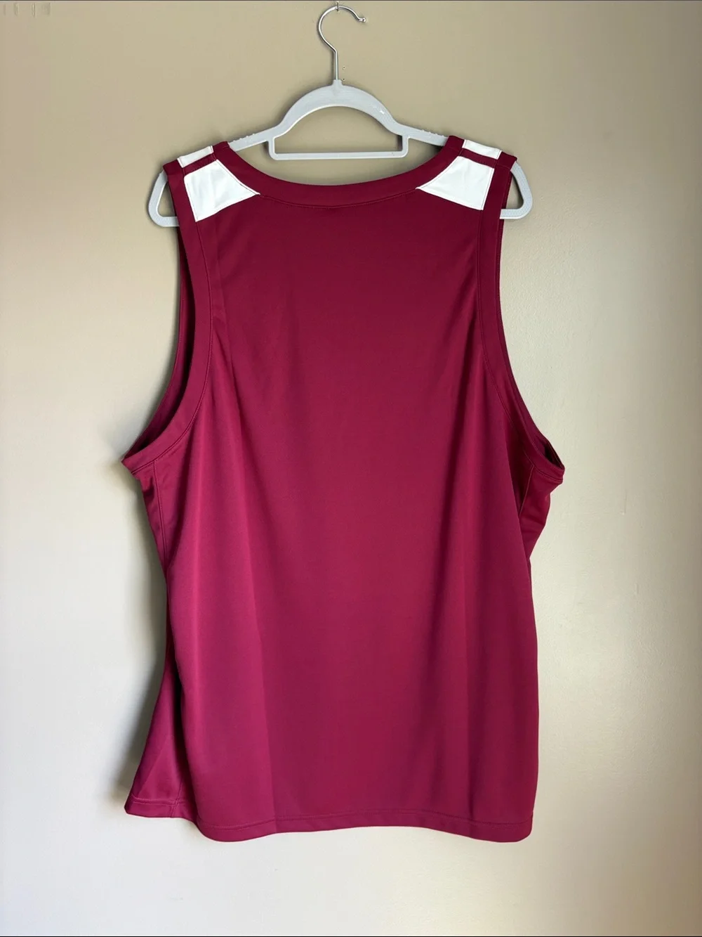 Jordan maroon sleeveless